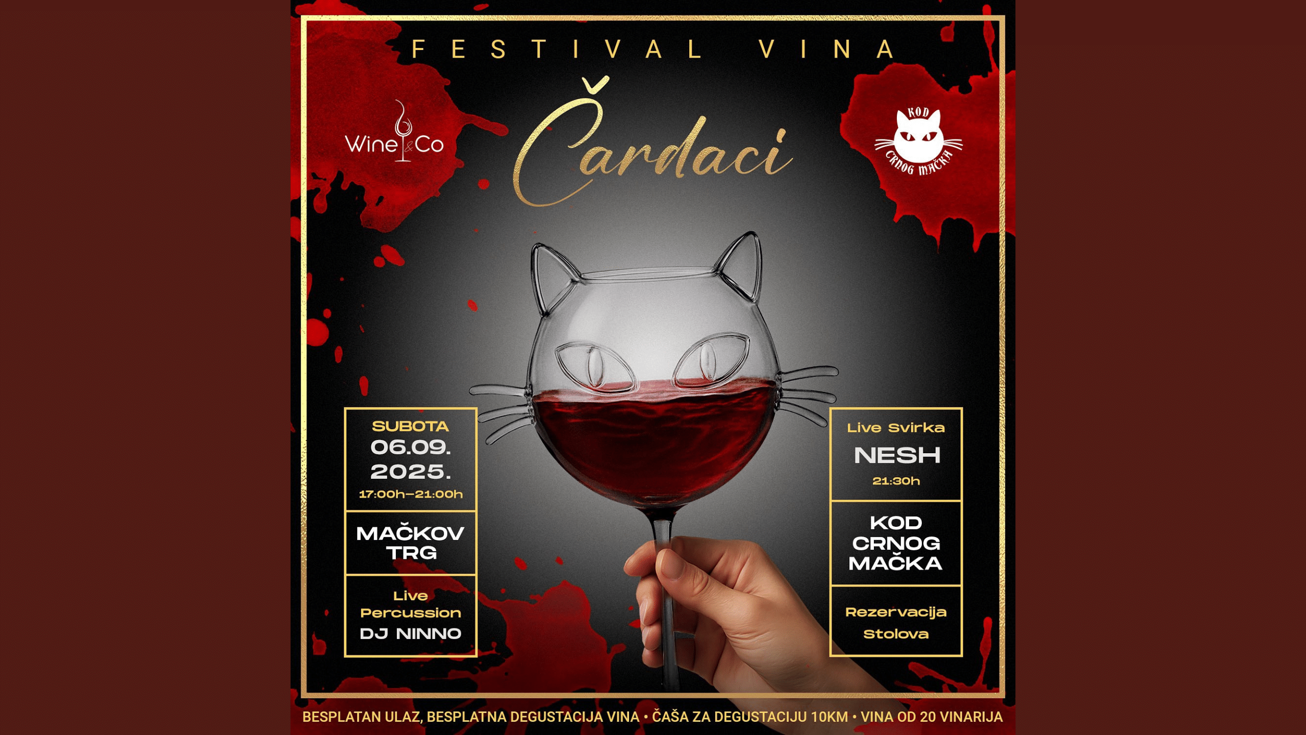 Festival Vina Čardaci – uživaj u vrhunskim vinima i nezaboravnoj zabavi!